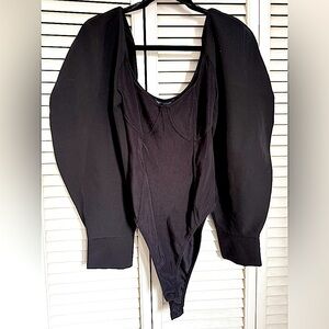 Zara balloon sleeve onesie